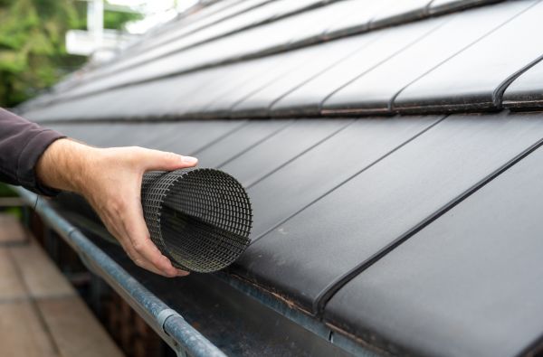 Gutter Mesh Installation in Seneca