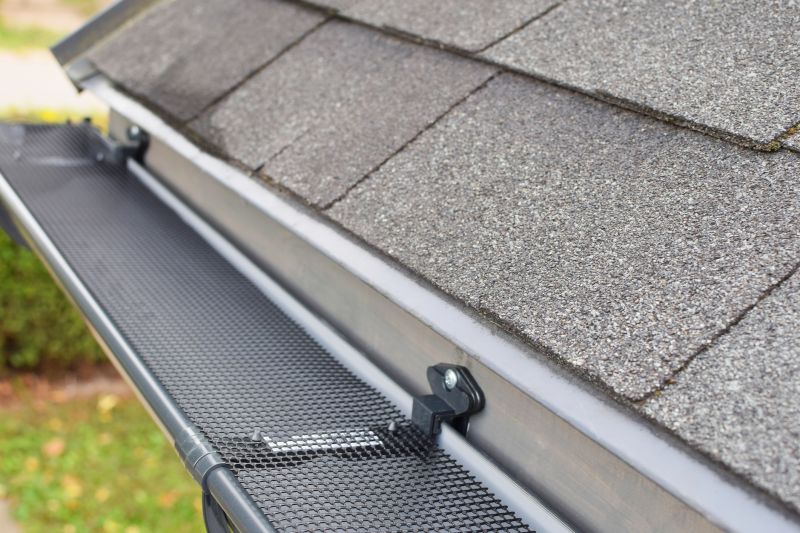 Close-up of Gutter Cover Mesh