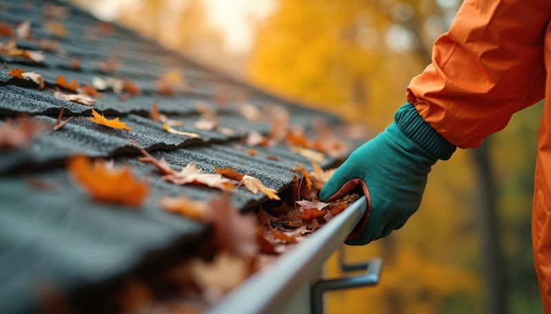 Cleaning Gutters Before Fall